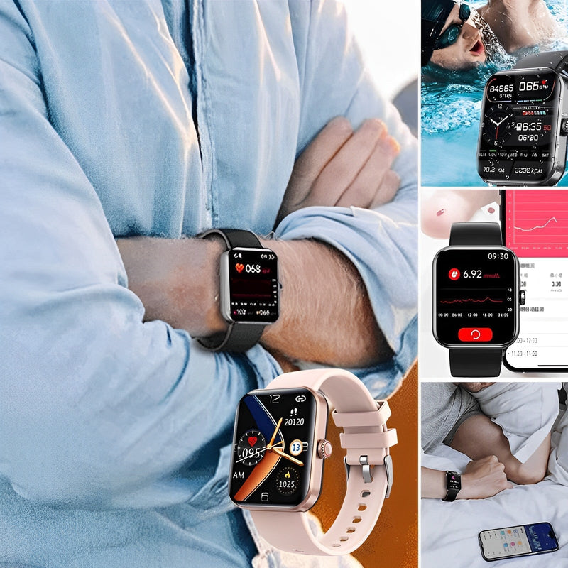 💖Intelligentes Armband zur Herzfrequenz- und Blutdrucküberwachung
