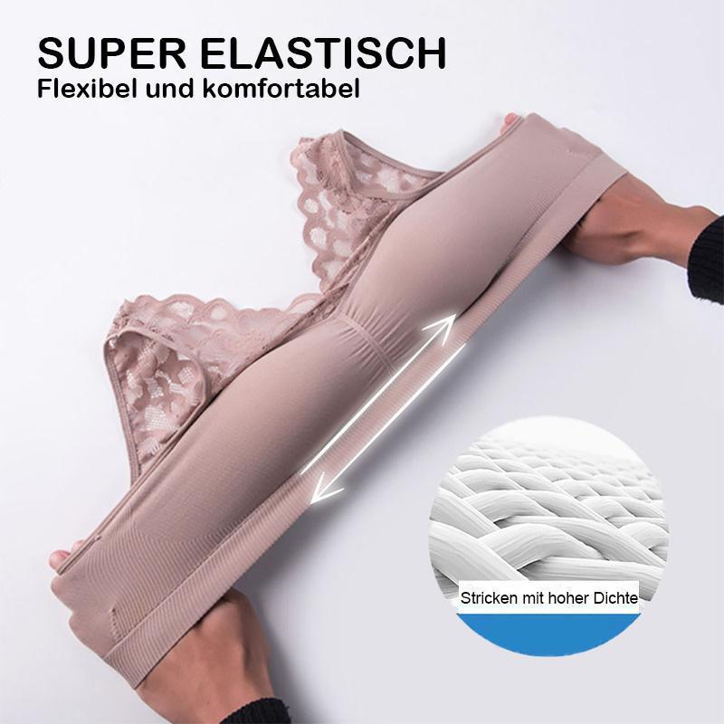 Komfort Super elastischer atmungsaktiver Spitzen-BH