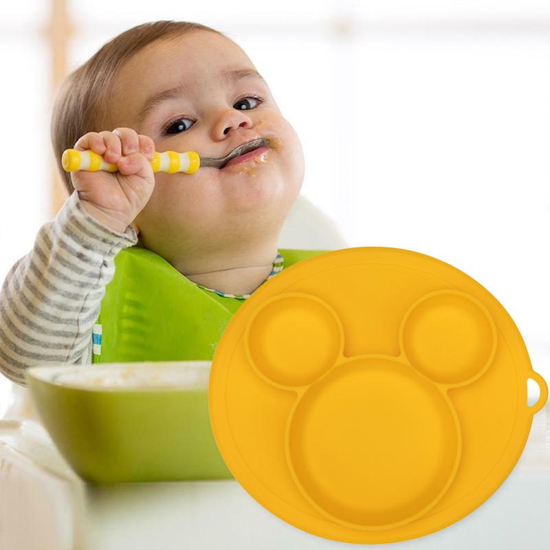 Silikon-Teller für Kinder