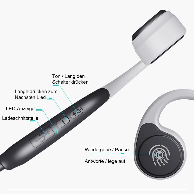 Knochenleitungskopfhörer - Bluetooth Wireless Headset