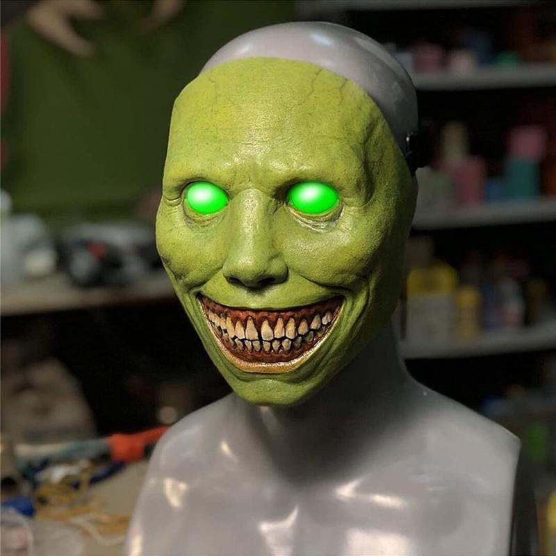 Gruselige Halloween Maske - Lächelnder Dämon