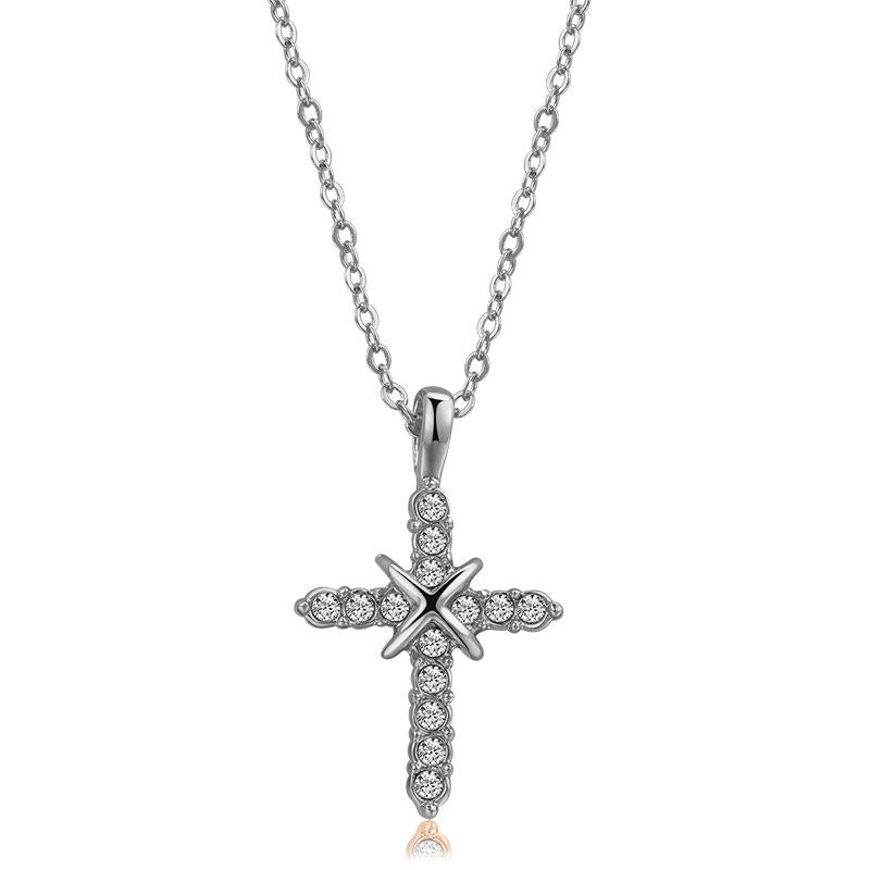 Modische Kreuz Halskette