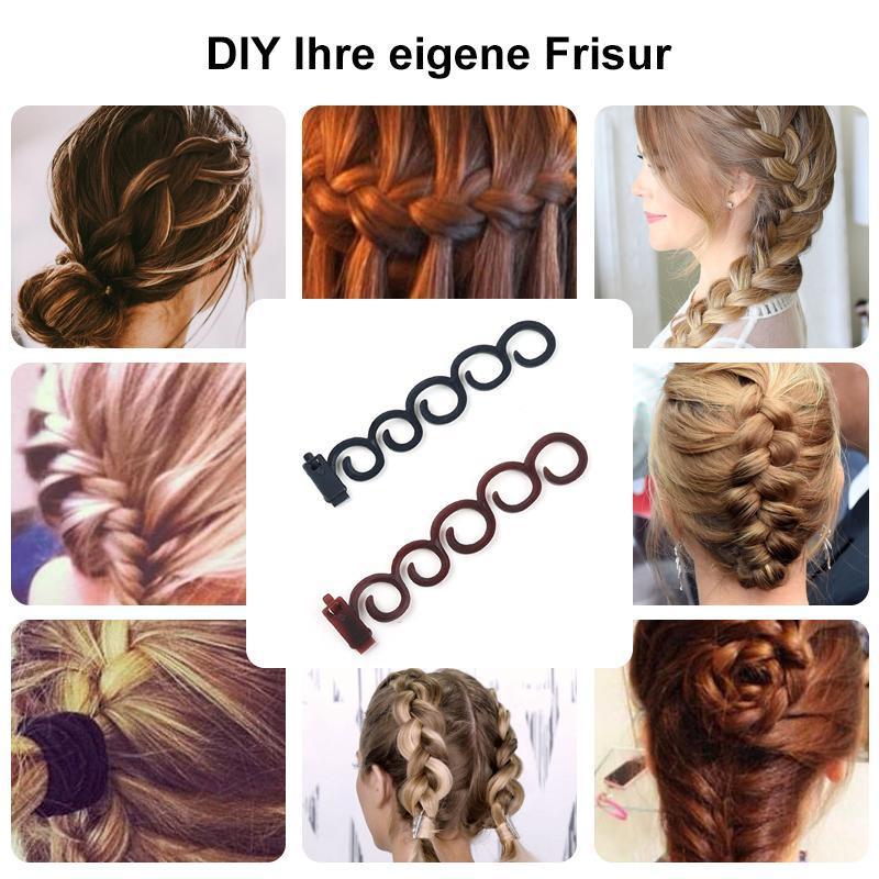 Haar Frisur DIY Clips (1 Paar)