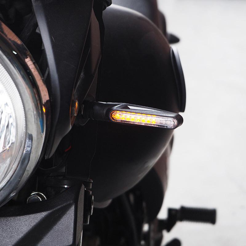 Universelle LED Motorrad Blinker Beleuchtung, 2 Stücke
