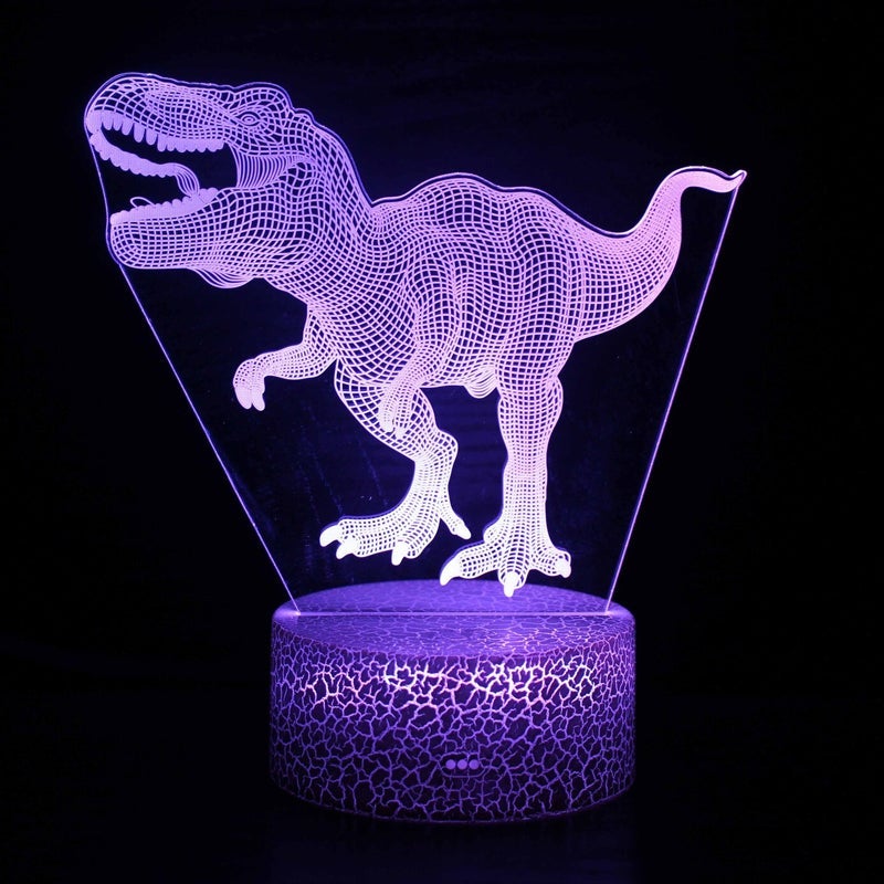 LED Dinosaurier Nachtlicht mit Fernbedienung